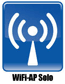 IEEE802.11g/b対応の無線LAN機能を標準搭載、最高54Mbpsの高速な無線LAN環境を実現。アクセスポイントとしても使用可能。
