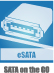 高速転送が可能な外付け用SATA3Gb/sポートをバックパネルに搭載。