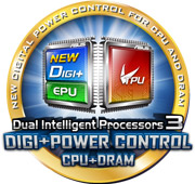Dual Intelligent Processors 3 with New DIGI+ Power Control Image