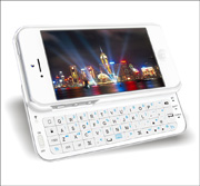 iPhone 5 Bluetoothスライドキーボード（ホワイト） Image