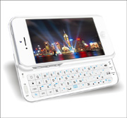 iPhone 5 Bluetoothスライドキーボード(ホワイト) イメージ iPhone 5 Bluetoothスライドキーボード(ホワイト) Image