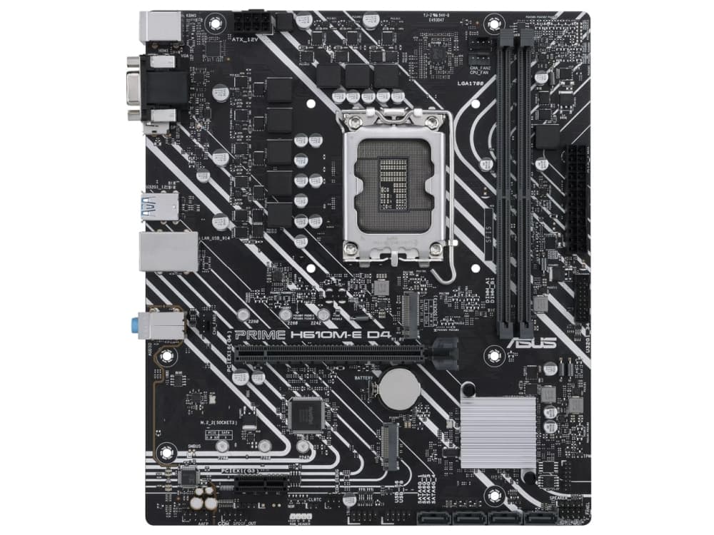 ASUS マザーボード PRIME H610M-E D4