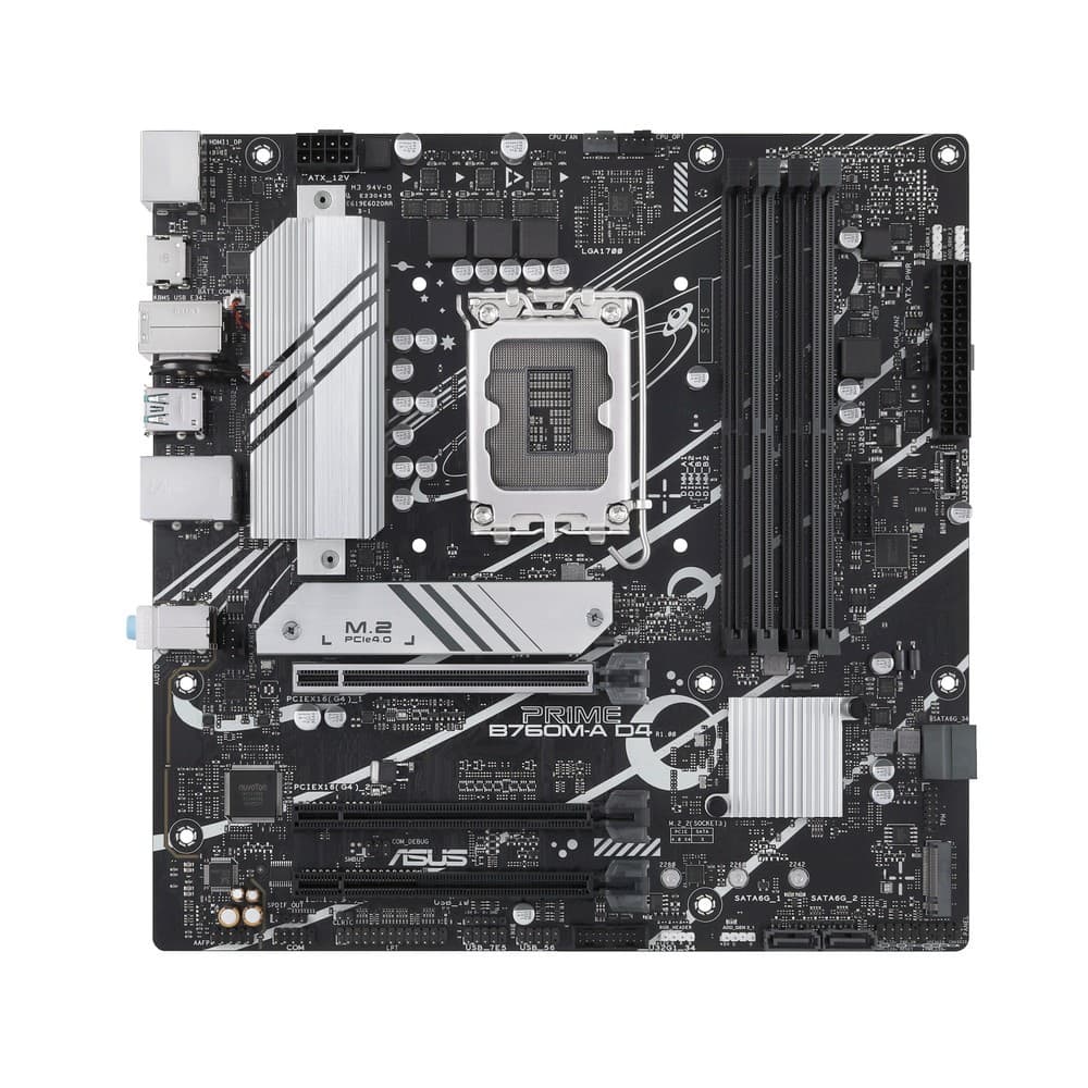 ASUS マザーボード PRIME B760M-A D4