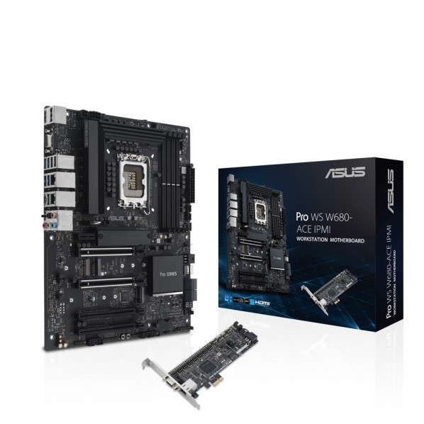 ASUS デスクトップ マザーボード PRO WS W680-ACE IPMI