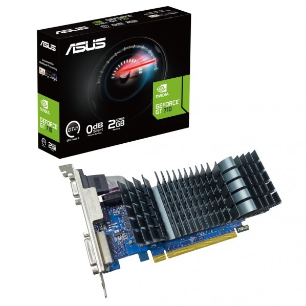 ASUS グラフィックボード GT710-SL-2GD5-BRK-EVO