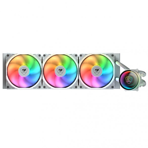 COUGAR CPUクーラー CGR-PSDELRGB-W-360 (Poseidon Elite 360 ARGB White)