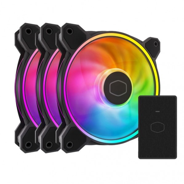 COOLERMASTER その他 パーツ MFL-B2DN-213P2-R2 (MasterFan MF120 Halo? 3in1)
