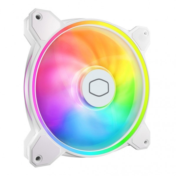 COOLERMASTER ケースファン MFL-B4DW-16NP2-R2 (MasterFan MF140 Halo2 White Edition)