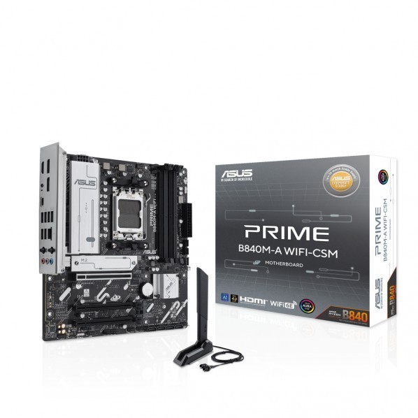 ASUS マザーボード PRIME B840M-A WIFI-CSM