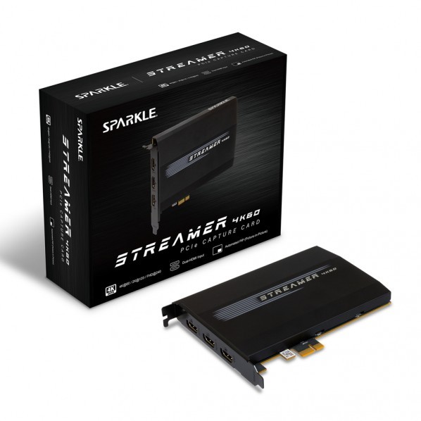 SPARKLE 周辺機器 STREAMER-4K60PCIE-CAPTURECARD