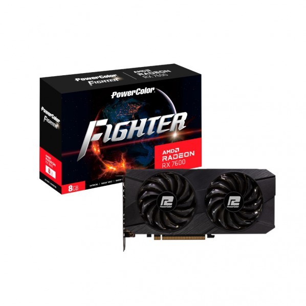 PowerColor グラフィックボード RX7600 8G-F/V2