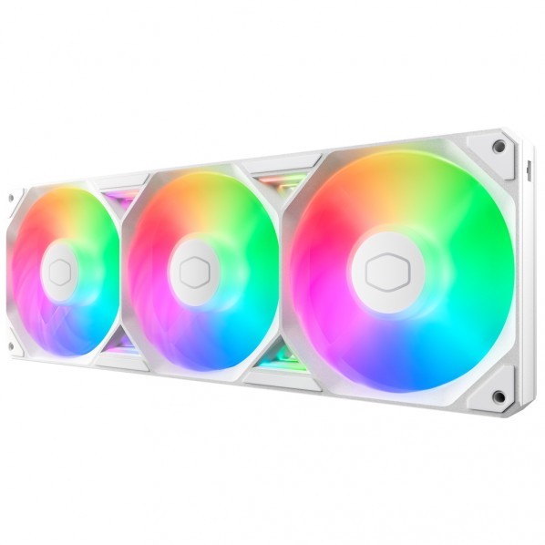 COOLERMASTER ファン MFX-B2DW-25TP2-R1 (SickleFlow Edge 360 ARGB White Edition)