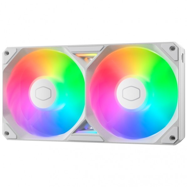 COOLERMASTER ファン MFX-B2DW-25DP2-R1 (SickleFlow Edge 240 ARGB White Edition)