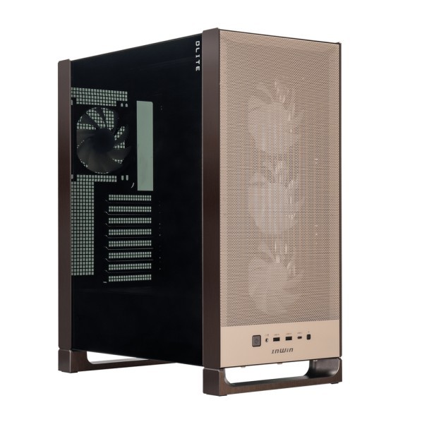 IN WIN ケース IW-CS-DLITEBRO-4XM120 (DLITE Mocha Bronze)