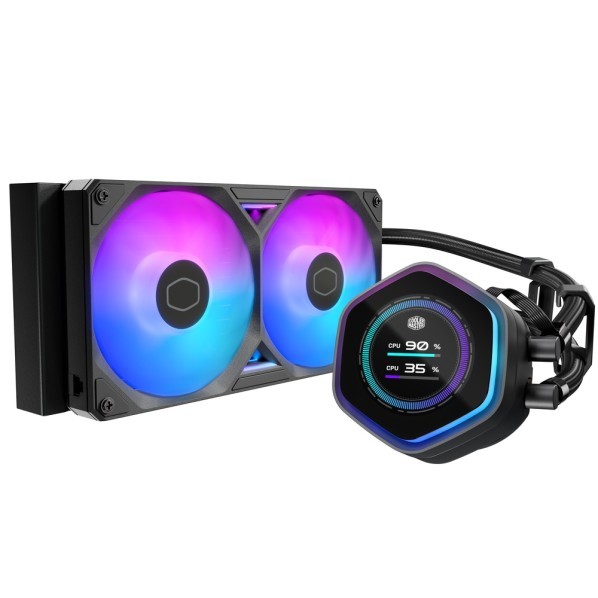 CoolerMaster CPUクーラー MLX-D24M-A25SZ-L1 (ML 240 Atmos II LCD ARGB)
