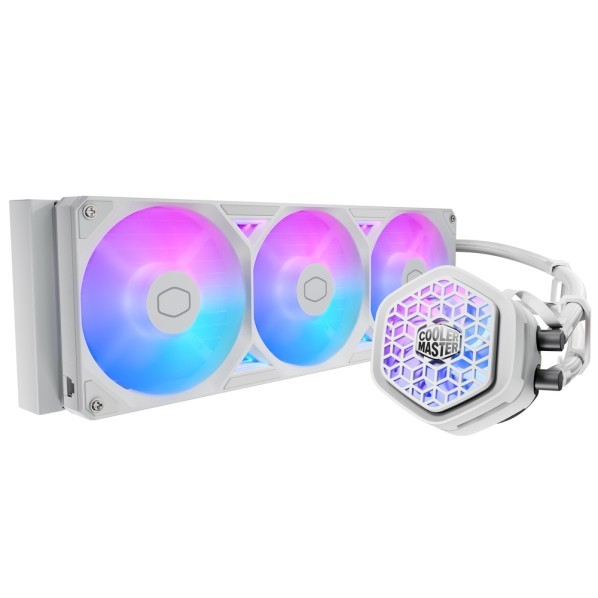 CoolerMaster CPUクーラー MLX-D36M-A25SZ-VW (ML 360 Atmos II VRM Fan White)