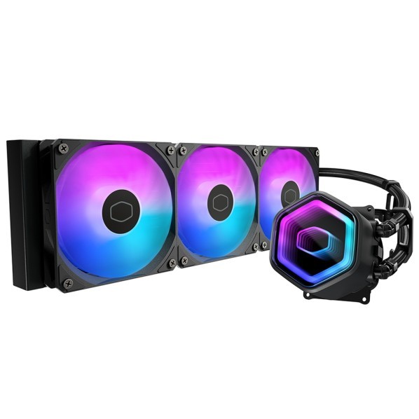 CoolerMaster CPUクーラー MLW-D36M-A18PA-J1（MasterLiquid Core II 360 Black ARGB X6G2）