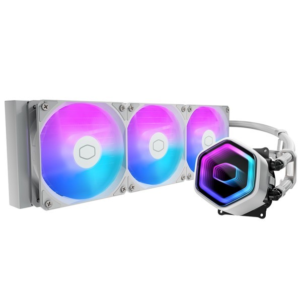 CoolerMaster CPUクーラー MLW-D36M-A18PA-JW（MasterLiquid Core II 360 White ARGB X6G2）