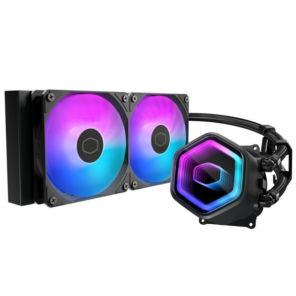 CoolerMaster CPUクーラー MLW-D24M-A18PA-J1（MasterLiquid Core II 240 Black ARGB X6G2）
