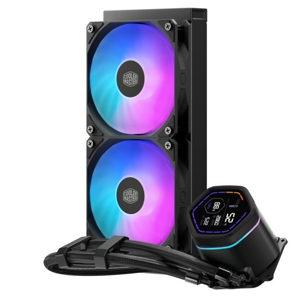 CoolerMaster CPUクーラー MLX-D24M-A18PA-RD（ML Core Nex Digital 240 BK ARGB）