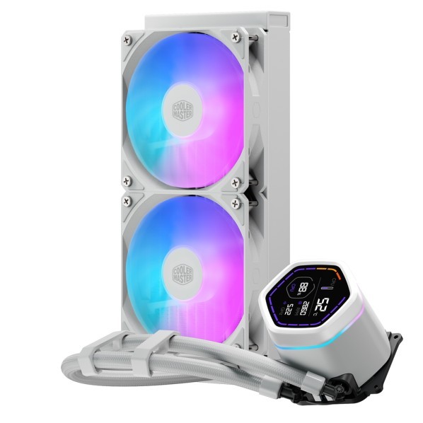 CoolerMaster CPUクーラー MLX-D24M-A18PW-RD（ML Core Nex Digital 240 WH ARGB）