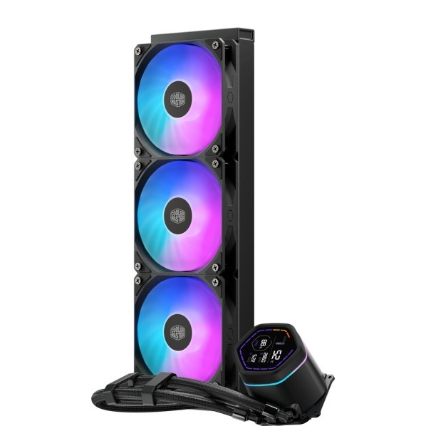 CoolerMaster CPUクーラー MLX-D36M-A18PA-RD（ML Core Nex Digital 360 BK ARGB）