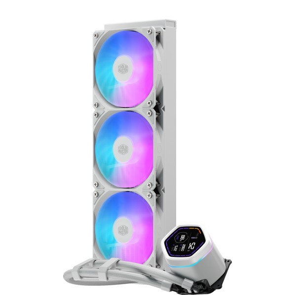 CoolerMaster CPUクーラー MLX-D36M-A18PW-RD（ML Core Nex Digital 360 WH ARGB）