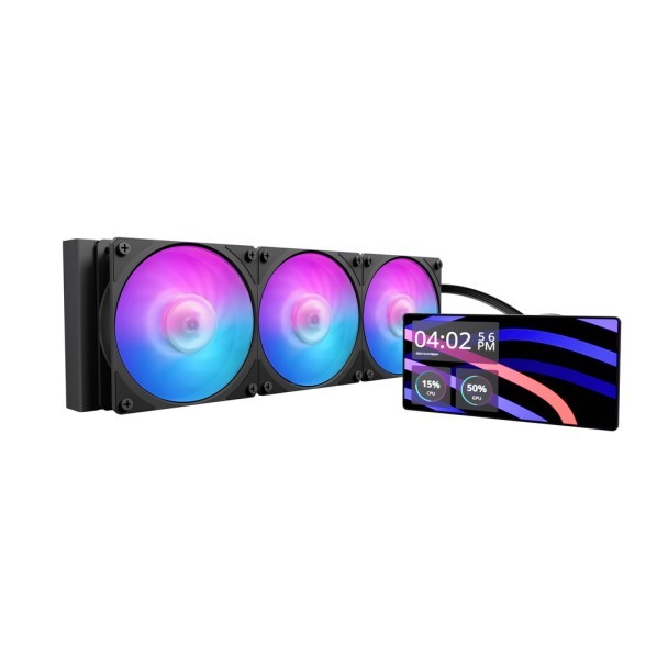 CoolerMaster CPUクーラー MLW-D36M-A24PA-L1(MasterLiquid Core LCD 360 BL ARGB)