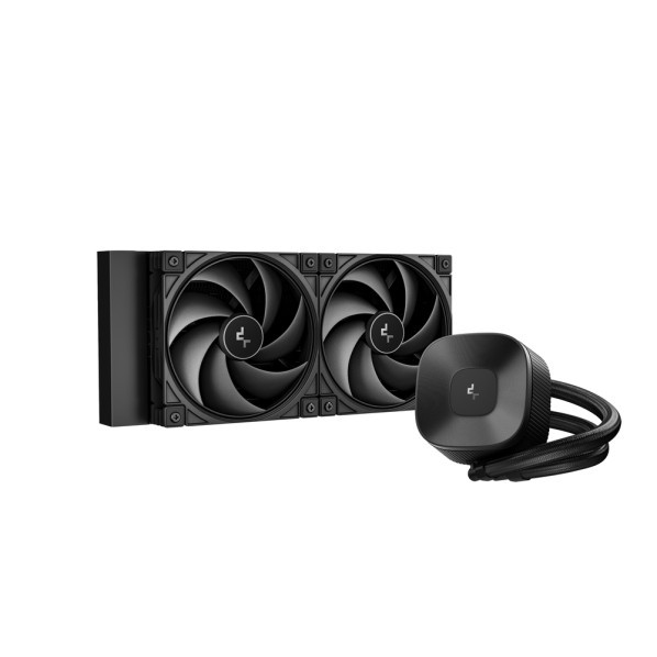 DEEPCOOL CPUクーラー R-LE240ZERO-BKLNMD-G-1 (LE240 V2 ZERO DARK)