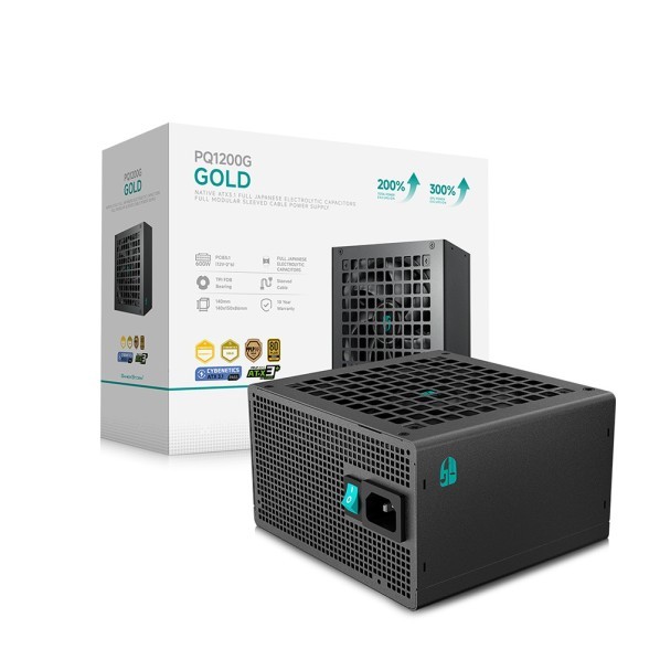 DEEPCOOL(GAMER STORM) 電源 R-PQC00G-FD1B-JGJP-V1 (PQ1200G)