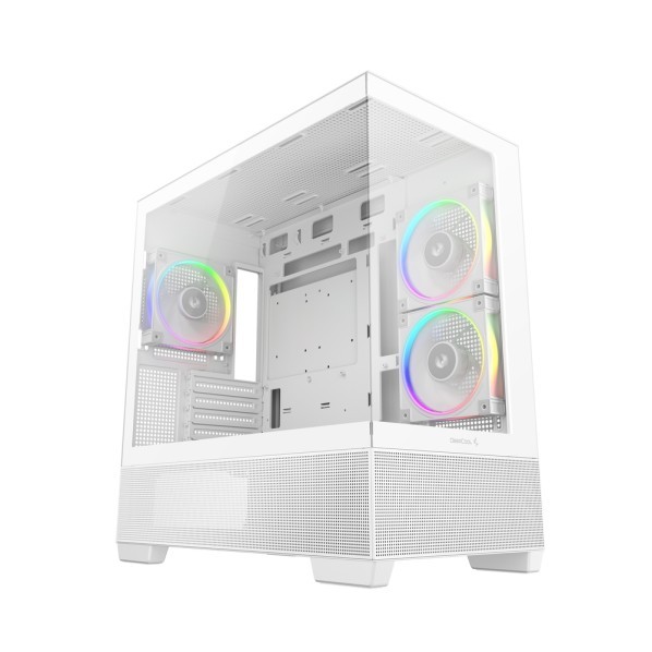 DEEPCOOL ケース R-CG380-WHAGM3-G (CG380 3F WH)