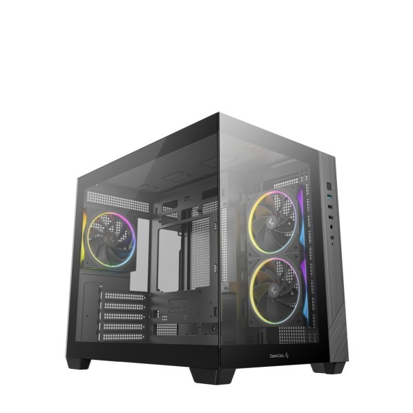 DEEPCOOL ケース R-CG330-BKNGM3-G (CG330 3F)