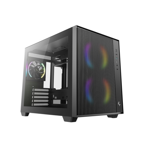 DEEPCOOL ケース R-CG330MESH-BKANM3-G (CG330 MESH 3F)