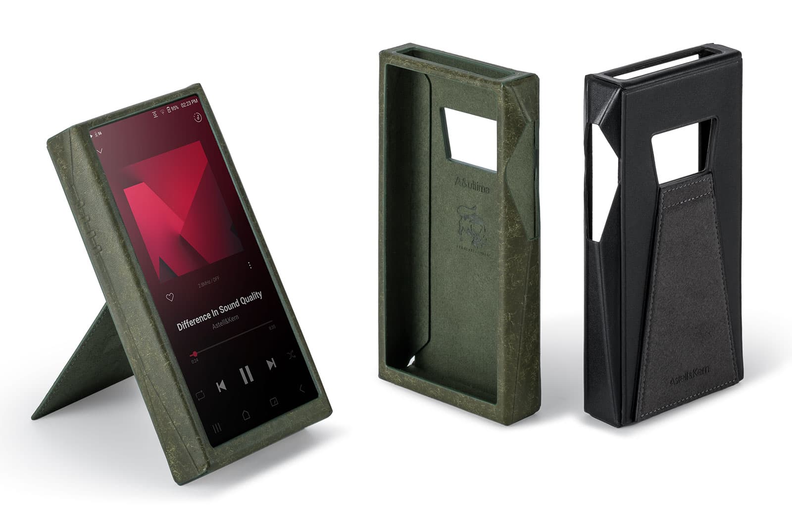 Astell&Kern A&ultima SP4000T専用 レザーケース ブラック [IRV-AK