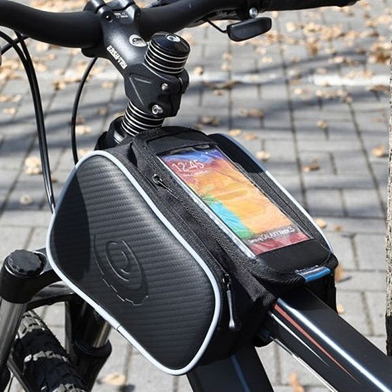 自転車 スマホ バッグ