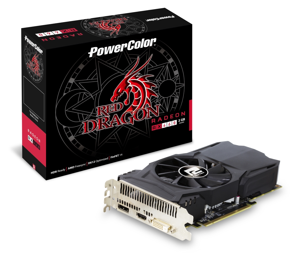 RED DRAGON RX 460 2GB GDDR5｜PowerColor｜株式会社アユート PCパーツ ...