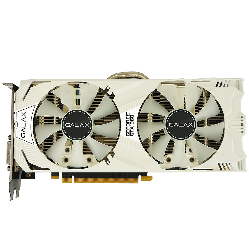 PCパーツ GALAX GTX960OC PCI-E 2GB DDR5 128Bit) GALAX GEFORCE GTX 960 EXOC White 2GB - 900 Series - Graphics