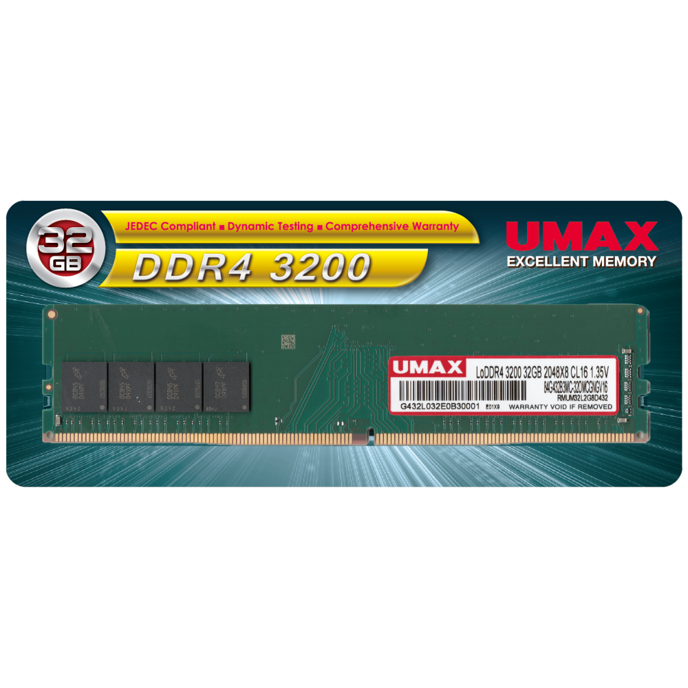UM-DDR4-3200シリーズ｜UMAX｜株式会社アユート PCパーツ・VR