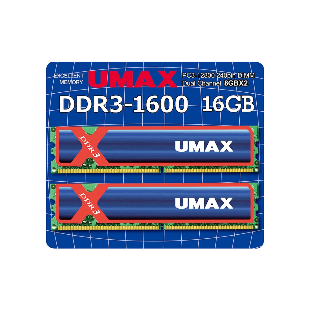 UM-DDR3-1600シリーズ｜UMAX｜株式会社aiuto PCパーツ・周辺機器 総合 