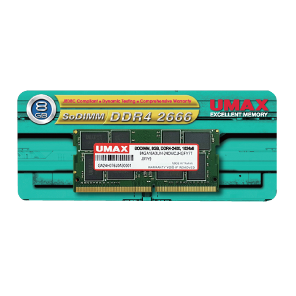 PCメモリ UMAX DDR3 4GB×4枚  16GB