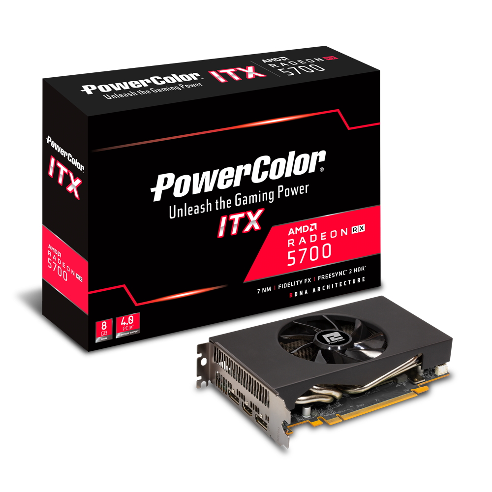 RX5700 ITX 8GB GDDR6 [AXRX 5700 ITX 8GBD6-2DH]｜PowerColor｜株式 ...