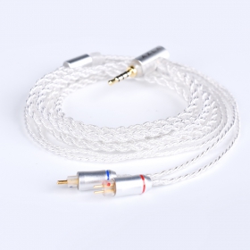 AZLA Silver Plated Cable IEM 2pin