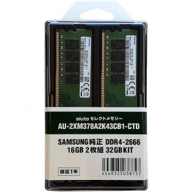 AU-2XM378A2K43CB1-CTD（DDR4-2666 16GB×2枚組）