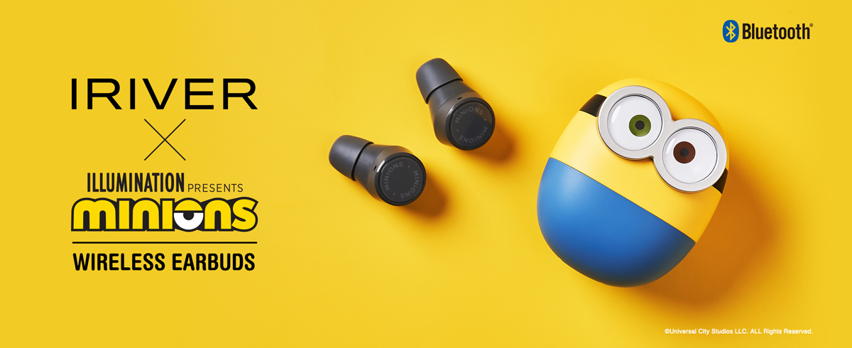 MINIONS WIRELESS EARBUDS｜IRIVER｜株式会社アユート PCパーツ・VR