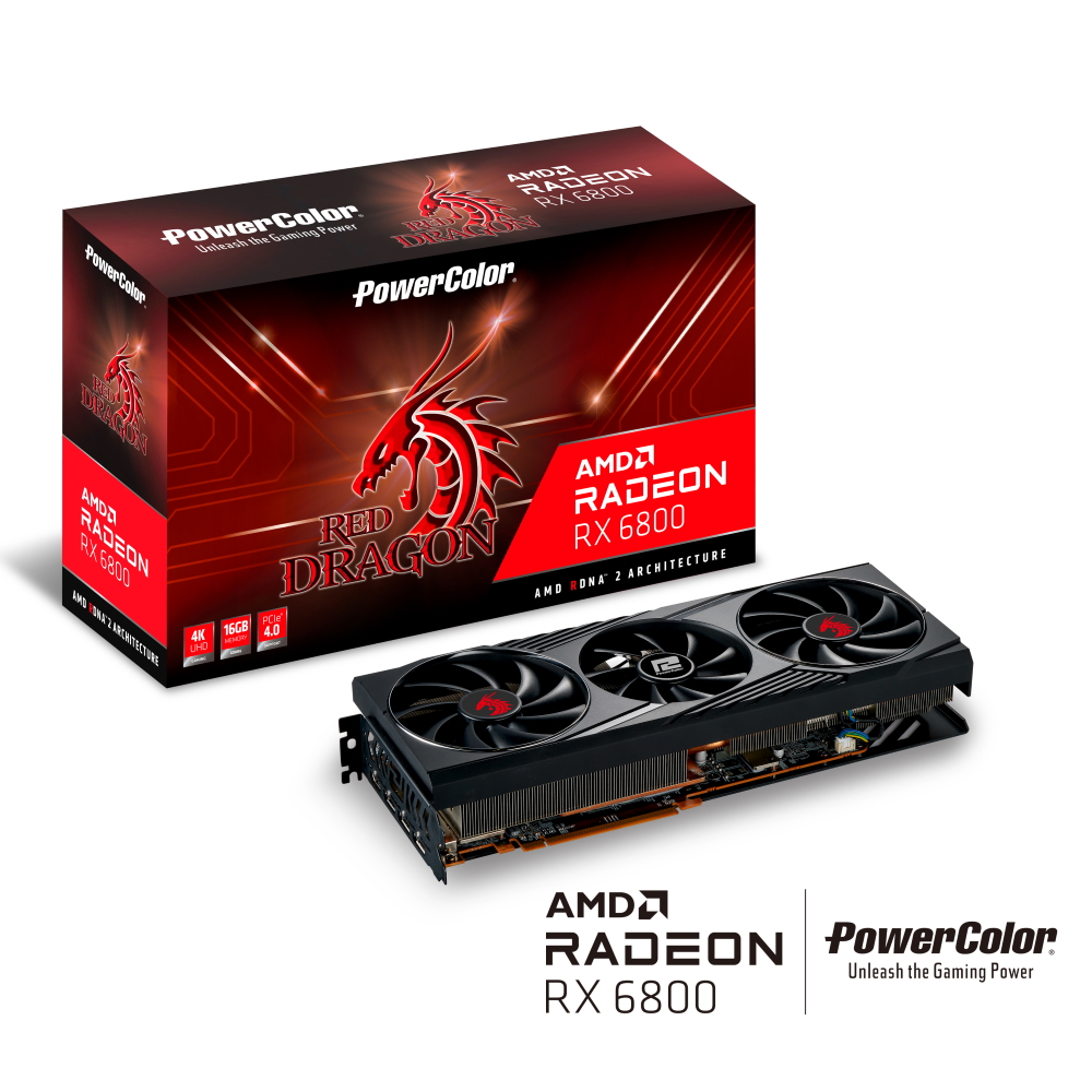 Red Dragon AMD Radeon RX 6800 16GB GDDR6｜PowerColor｜株式会社 ...