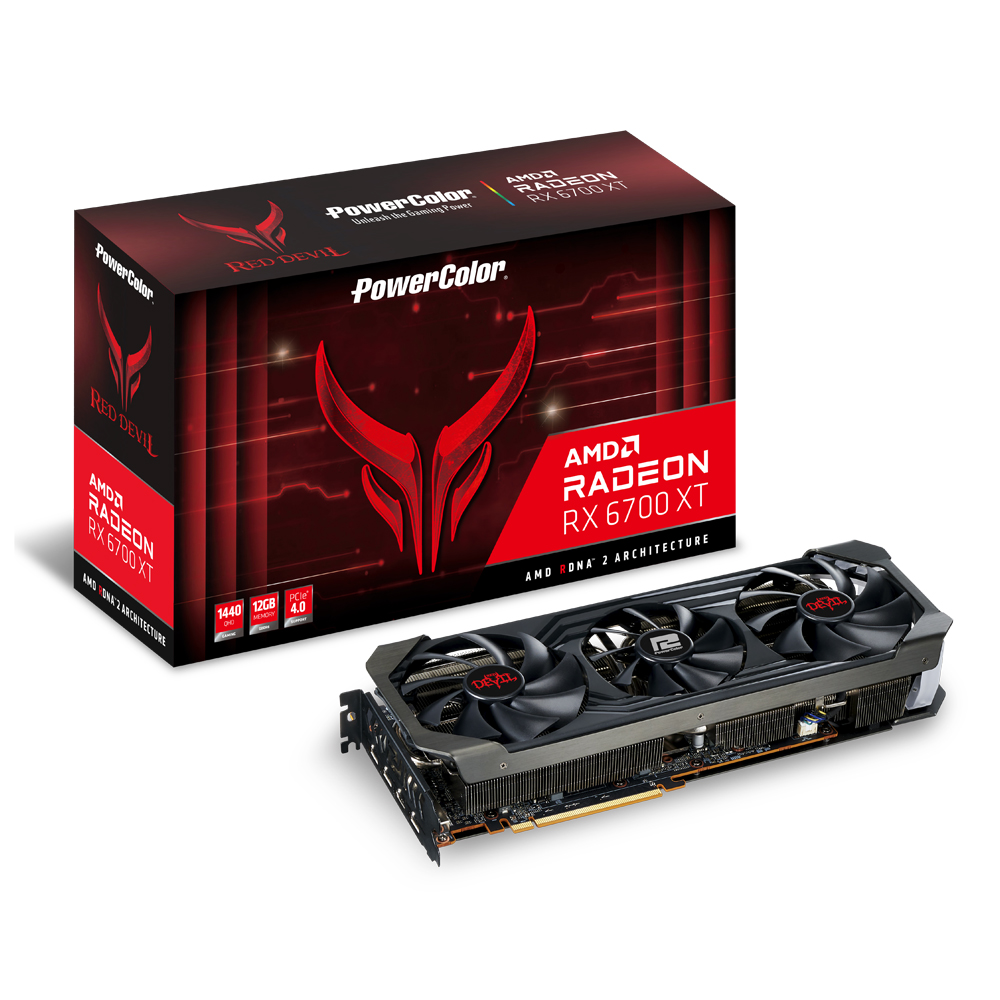 Red Devil AMD Radeon RX 6700 XT 12GB