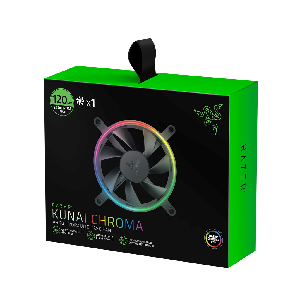 Razer Kunai Chroma - RGB 120MM LED PWM 1FAN/3FAN※終息品｜Razer