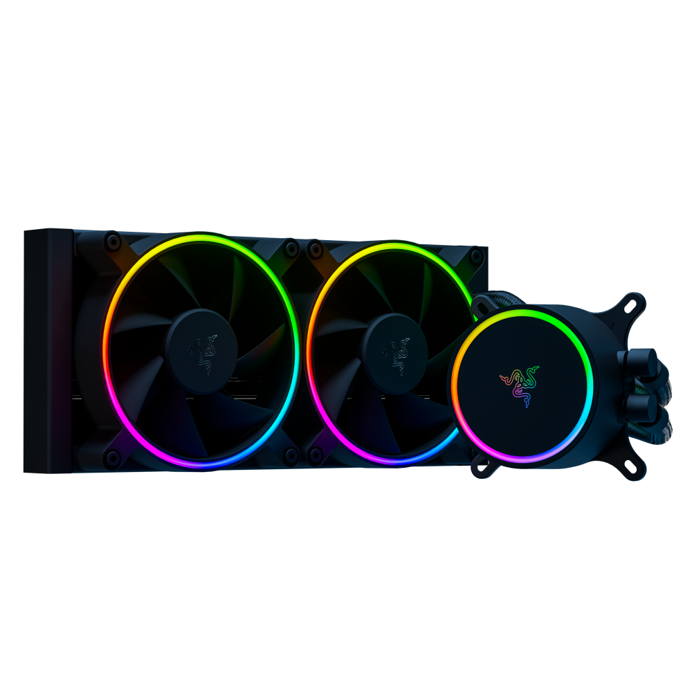 Razer Hanbo Chroma - RGB AIO Liquid Cooler 240MM (aRGB Pump Cap