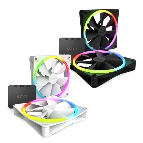 nzxt f140 RGB 2つ