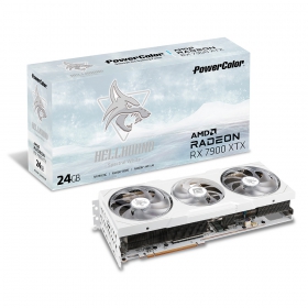 Hellhound Spectral White AMD Radeon RX 7900 XTX 24GB GDDR6